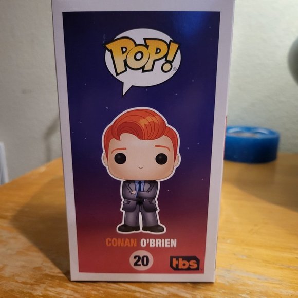 Conan Conan O’Brien Grey Suit GameStop Exclusive Funko Pop - Picture 4 of 8